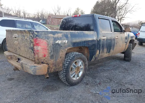 2013 Chevrolet Silverado 1500 Ltz из США, поврежденный, VIN 3GCPKTE75DG233986